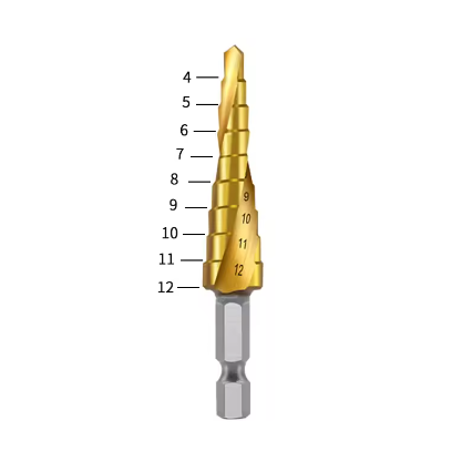 Spiral Flute Step Drill