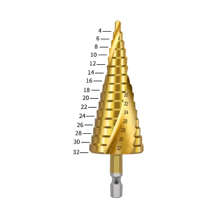 Spiral Flute Step Drill